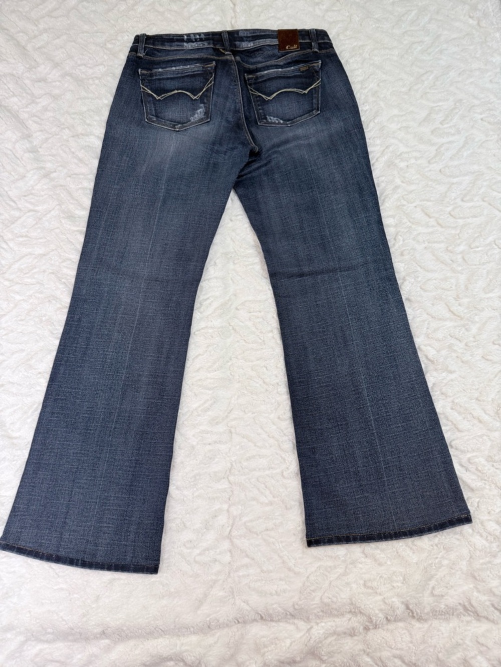 Cult Dark Wash Women's Bootcut Jeans - NWOT- Size 32” waist - Picture 3 of 14